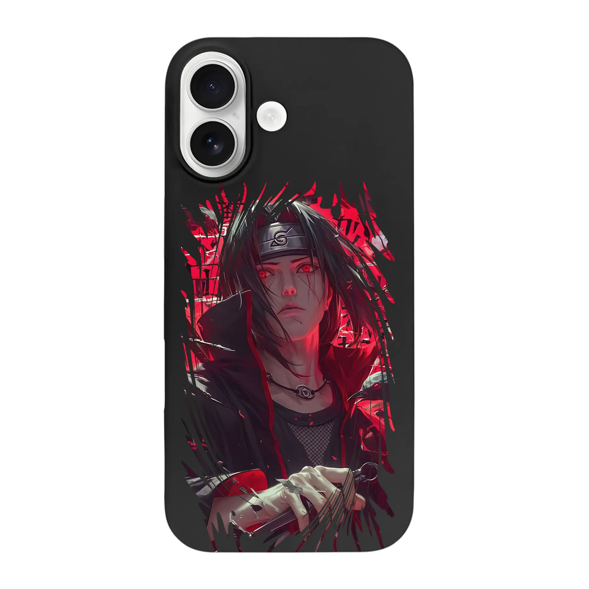 ナルト グッズ うちは イタチ - iPhone 17 シリーズ シリコンケース 薄型 耐衝撃 指紋防止 ソフトタッチカバー 精密フィット 傷防止 保護ケース iPhone 17/17 Air/17 Pro/17 Pro Max 対応